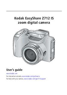 Kodak EasyShare Z 712 IS manual. Camera Instructions.